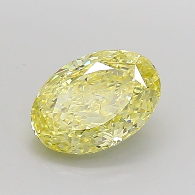 Loose Diamond - OVAL 1.14ct Fancy Intense Yellow VVS2: Loose Diamond - OVAL 1.14ct Fancy Intense Yellow VVS2 Source: This is a real non-mined Diamond that has been grown in a lab Shape: OVAL Carats: 1.14 Color: Fancy Intense Yellow Certification: IGI