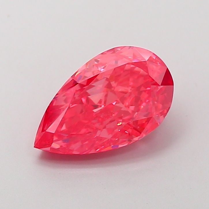 Loose Diamond - PEAR 2.01ct Fancy Vivid Pink VS1: Loose Diamond - PEAR 2.01ct Fancy Vivid Pink VS1 Source: This is a real non-mined Diamond that has been grown in a lab Shape: PEAR Carats: 2.01 Color: Fancy Vivid Pink Certification: IGI Video: