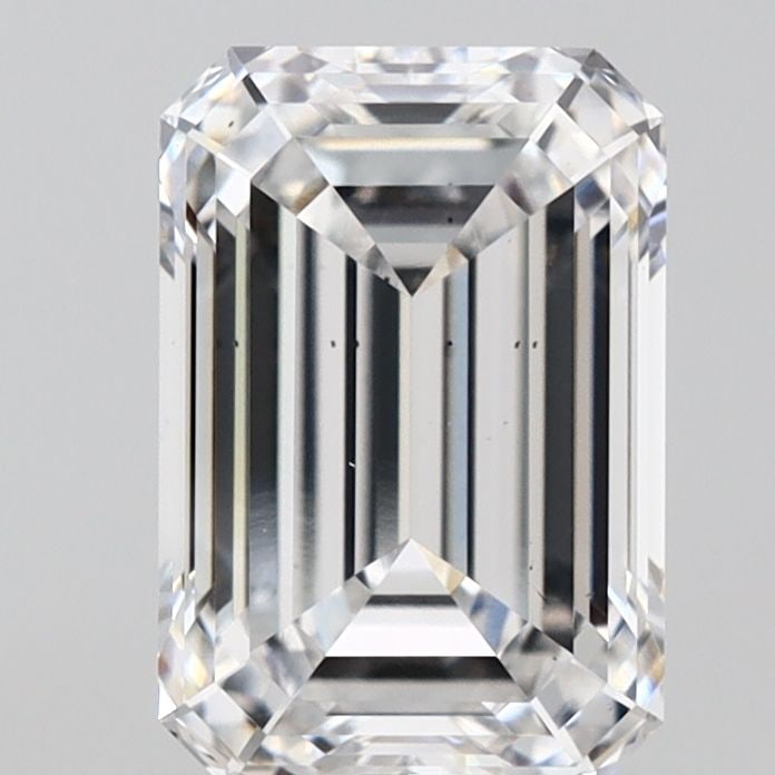 Loose Diamond - EMERALD 1.52ct E VS2: Loose Diamond - EMERALD 1.52ct E VS2 Source: This is a real non-mined Diamond that has been grown in a lab Shape: EMERALD Carats: 1.52 Color: E Clarity: VS2 Certification: IGI Video: