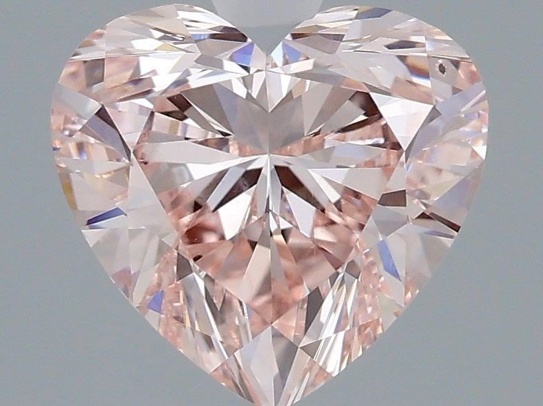 Loose Diamond - HEART 3.0ct Fancy Intense Pink VS2: Loose Diamond - HEART 3.0ct Fancy Intense Pink VS2 Source: This is a real non-mined Diamond that has been grown in a lab Shape: HEART Carats: 3.0 Color: Fancy Intense Pink Certification: IGI Video:
