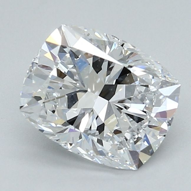 Loose Diamond - CUSHION MODIFIED 1.76ct D VVS1: Loose Diamond - CUSHION MODIFIED 1.76ct D VVS1 Source: This is a real non-mined Diamond that has been grown in a lab Shape: CUSHION MODIFIED Carats: 1.76 Color: D Clarity: VVS1 Certification: IGI Vide