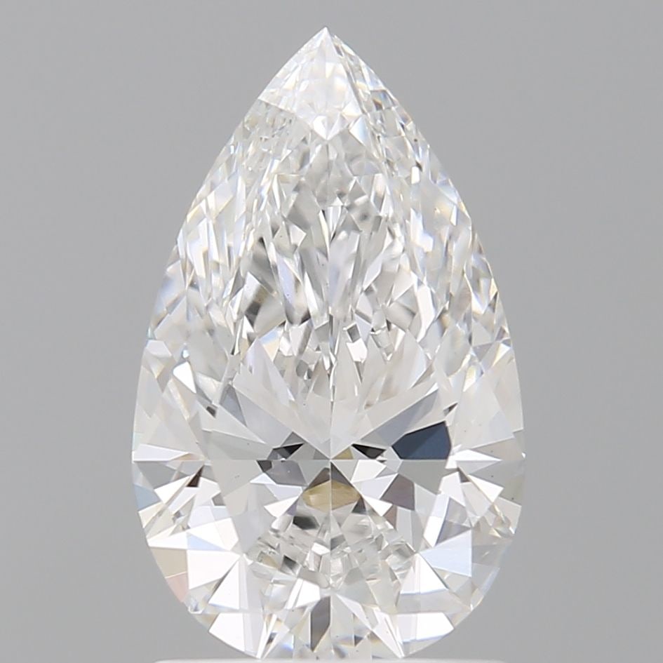 Loose Diamond - PEAR 1.58ct E VVS2: Loose Diamond - PEAR 1.58ct E VVS2 Source: This is a real non-mined Diamond that has been grown in a lab Shape: PEAR Carats: 1.58 Color: E Clarity: VVS2 Certification: IGI Video: