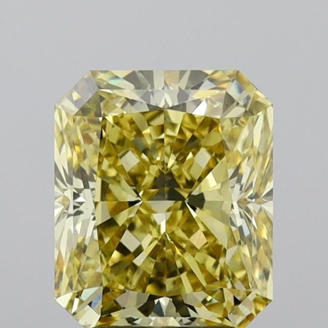 Loose Diamond - RADIANT 3.02ct Fancy Intense Yellow VS1: Loose Diamond - RADIANT 3.02ct Fancy Intense Yellow VS1 Source: This is a real non-mined Diamond that has been grown in a lab Shape: RADIANT Carats: 3.02 Color: Fancy Intense Yellow Certification: IGI
