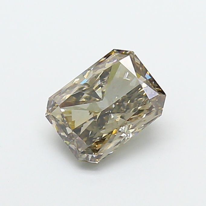 Loose Diamond - RADIANT 1.87ct Fancy Yellowish Gray VS1: Loose Diamond - RADIANT 1.87ct Fancy Yellowish Gray VS1 Source: This is a real non-mined Diamond that has been grown in a lab Shape: RADIANT Carats: 1.87 Color: Fancy Yellowish Gray Certification: IGI