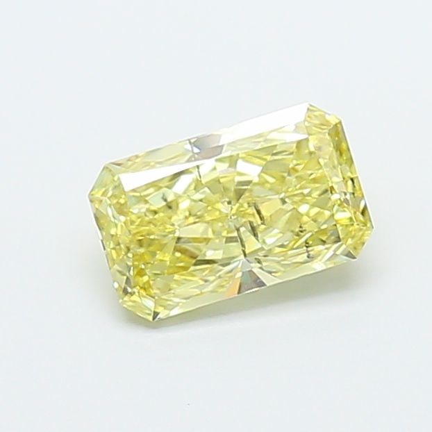 Loose Diamond - RADIANT 1.01ct Fancy Intense Yellow SI1: Loose Diamond - RADIANT 1.01ct Fancy Intense Yellow SI1 Source: This is a real non-mined Diamond that has been grown in a lab Shape: RADIANT Carats: 1.01 Color: Fancy Intense Yellow Certification: IGI