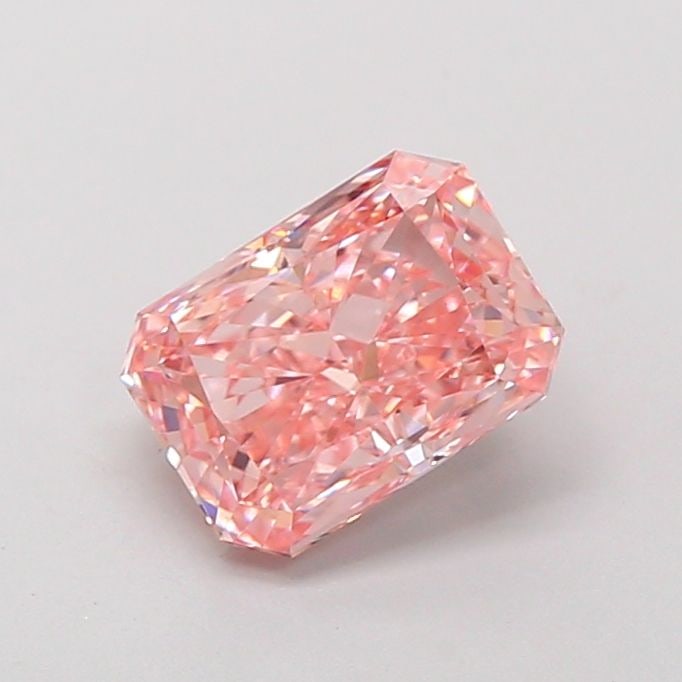 Loose Diamond - RADIANT 1.42ct Fancy Vivid Pink VS1: Loose Diamond - RADIANT 1.42ct Fancy Vivid Pink VS1 Source: This is a real non-mined Diamond that has been grown in a lab Shape: RADIANT Carats: 1.42 Color: Fancy Vivid Pink Certification: IGI Video: