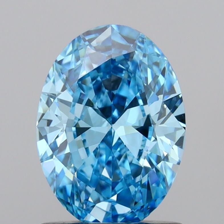 Loose Diamond - OVAL 1.0ct Fancy Vivid Blue VS1: Loose Diamond - OVAL 1.0ct Fancy Vivid Blue VS1 Source: This is a real non-mined Diamond that has been grown in a lab Shape: OVAL Carats: 1.0 Color: Fancy Vivid Blue Certification: IGI Video: