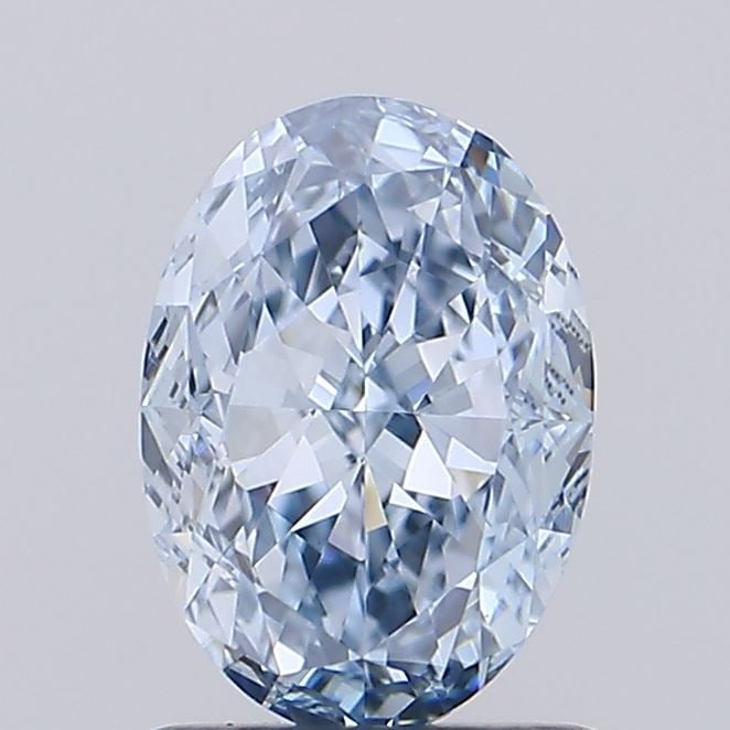 Loose Diamond - OVAL 1.51ct Fancy Intense Blue VVS2: Loose Diamond - OVAL 1.51ct Fancy Intense Blue VVS2 Source: This is a real non-mined Diamond that has been grown in a lab Shape: OVAL Carats: 1.51 Color: Fancy Intense Blue Certification: IGI Video: