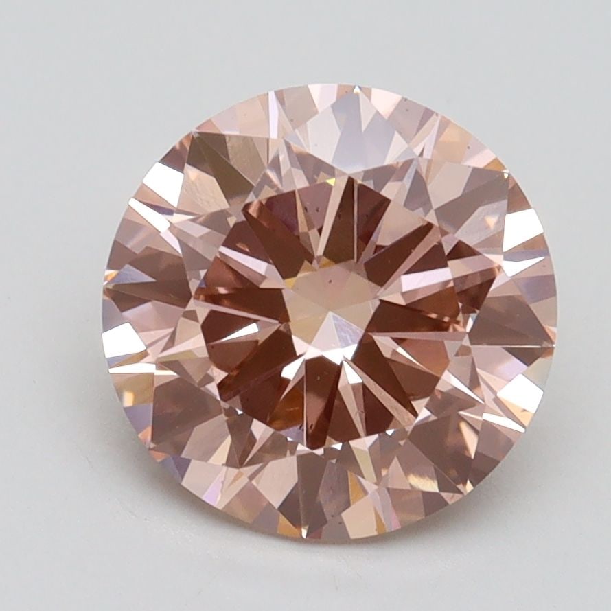 Loose Diamond - ROUND 2.42ct Fancy Intense Pink VS2: Loose Diamond - ROUND 2.42ct Fancy Intense Pink VS2 Source: This is a real non-mined Diamond that has been grown in a lab Shape: ROUND Carats: 2.42 Color: Fancy Intense Pink Certification: IGI Video: