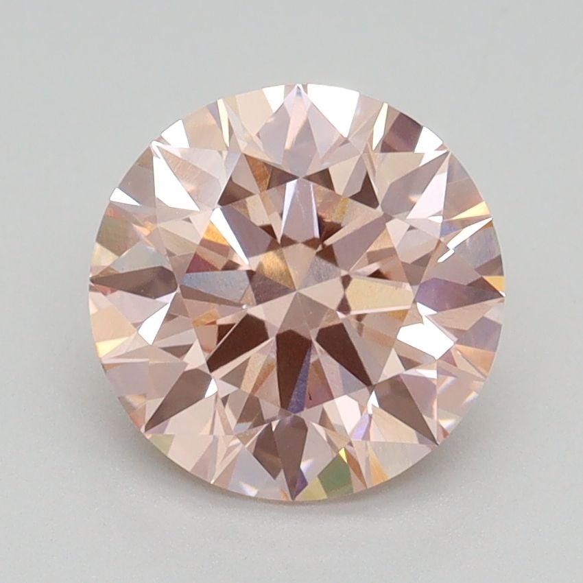 Ideal Loose Diamond - ROUND 2.06ct Fancy Intense Pink VS1: Ideal Loose Diamond - ROUND 2.06ct Fancy Intense Pink VS1 Source: This is a real non-mined Diamond that has been grown in a lab Shape: ROUND Carats: 2.06 Color: Fancy Intense Pink Certification: IGI