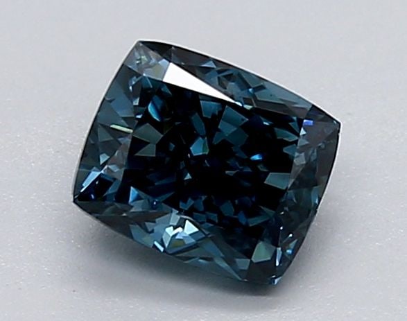 Loose Diamond - CUSHION MODIFIED 0.79ct Fancy Vivid Blue VS1: Loose Diamond - CUSHION MODIFIED 0.79ct Fancy Vivid Blue VS1 Source: This is a real non-mined Diamond that has been grown in a lab Shape: CUSHION MODIFIED Carats: 0.79 Color: Fancy Vivid Blue