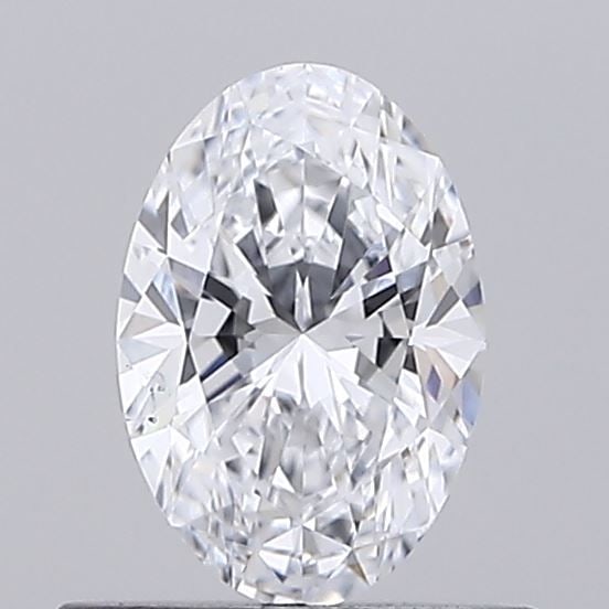 Loose Diamond - OVAL 0.53ct D VVS2: Loose Diamond - OVAL 0.53ct D VVS2 Source: This is a real non-mined Diamond that has been grown in a lab Shape: OVAL Carats: 0.53 Color: D Clarity: VVS2 Certification: IGI Video: