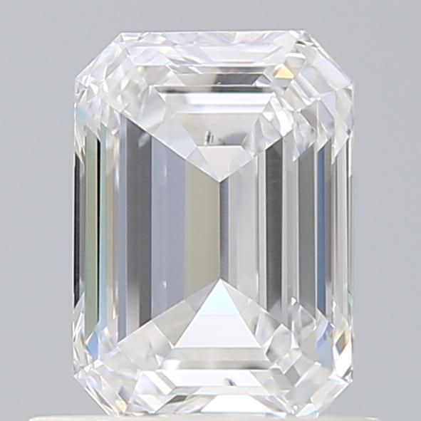 Loose Diamond - EMERALD 0.96ct D SI1: Loose Diamond - EMERALD 0.96ct D SI1 Source: This is a real non-mined Diamond that has been grown in a lab Shape: EMERALD Carats: 0.96 Color: D Clarity: SI1 Certification: IGI Video: