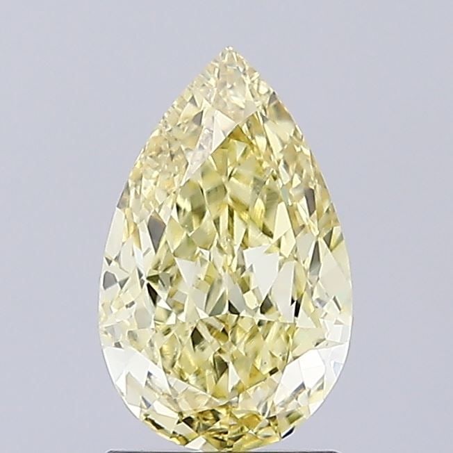 Loose Diamond - PEAR 1.5ct Fancy Intense Yellow VS1: Loose Diamond - PEAR 1.5ct Fancy Intense Yellow VS1 Source: This is a real non-mined Diamond that has been grown in a lab Shape: PEAR Carats: 1.5 Color: Fancy Intense Yellow Certification: IGI Video:
