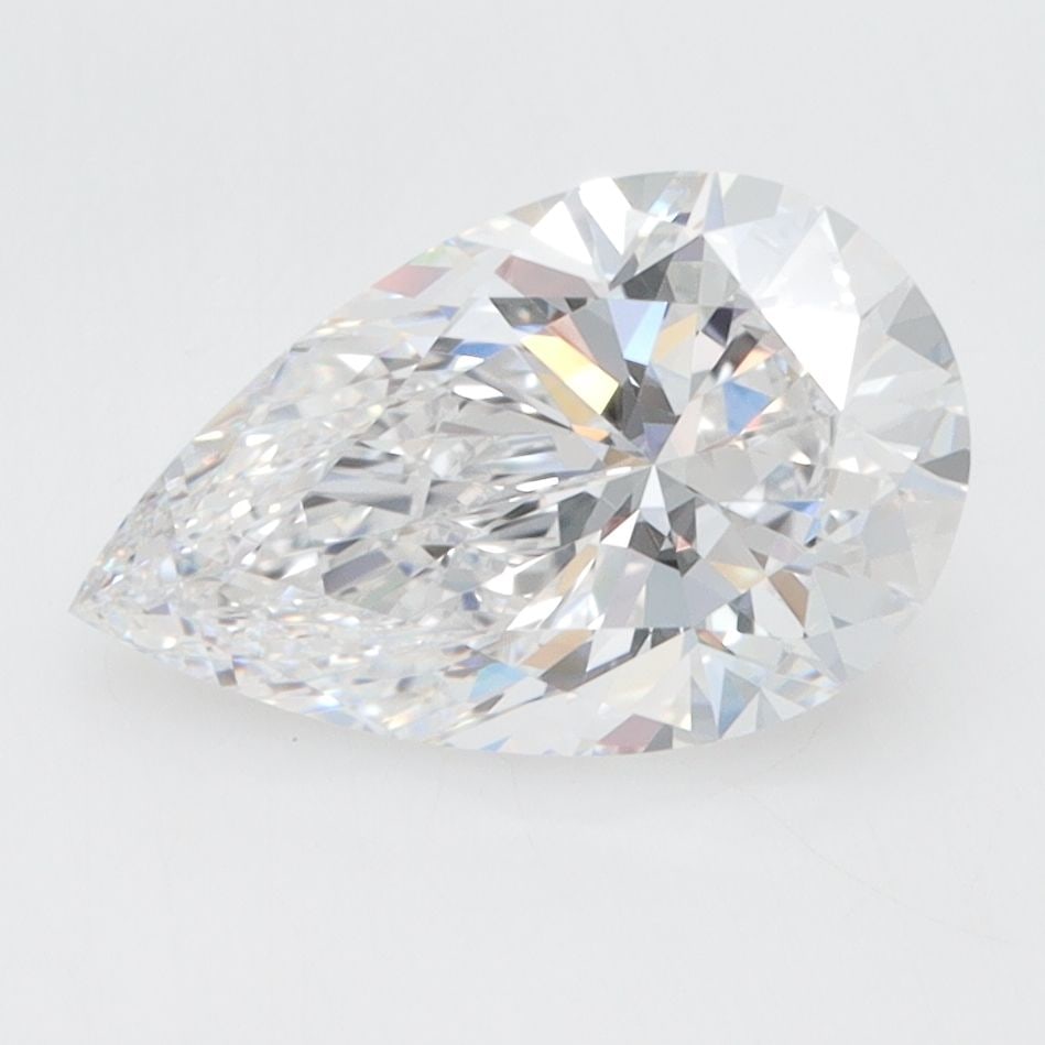 Loose Diamond - PEAR 2.1ct D VVS2: Loose Diamond - PEAR 2.1ct D VVS2 Source: This is a real non-mined Diamond that has been grown in a lab Shape: PEAR Carats: 2.1 Color: D Clarity: VVS2 Certification: GIA Video: