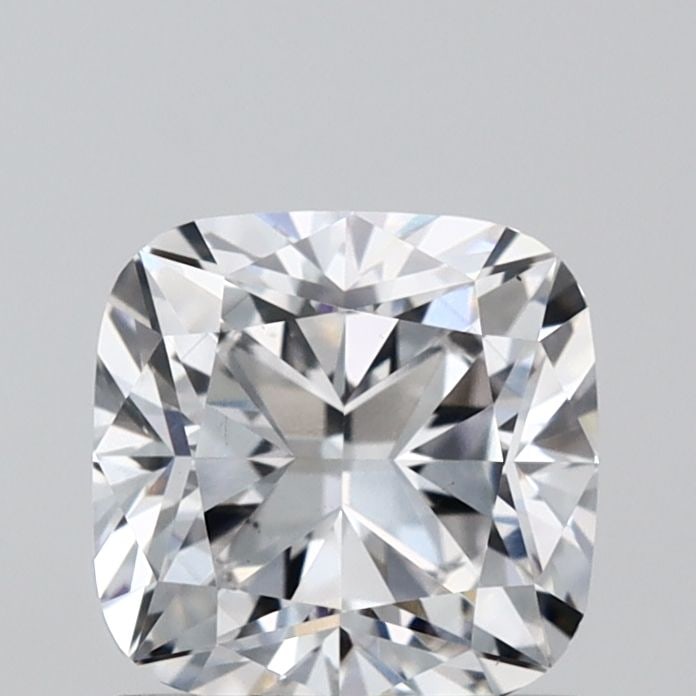 Loose Diamond - CUSHION BRILLIANT 1.07ct E VS1: Loose Diamond - CUSHION BRILLIANT 1.07ct E VS1 Source: This is a real non-mined Diamond that has been grown in a lab Shape: CUSHION BRILLIANT Carats: 1.07 Color: E Clarity: VS1 Certification: IGI