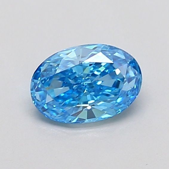Loose Diamond - OVAL 0.5ct Fancy Vivid Blue VS1: Loose Diamond - OVAL 0.5ct Fancy Vivid Blue VS1 Source: This is a real non-mined Diamond that has been grown in a lab Shape: OVAL Carats: 0.5 Color: Fancy Vivid Blue Certification: IGI Video: Video
