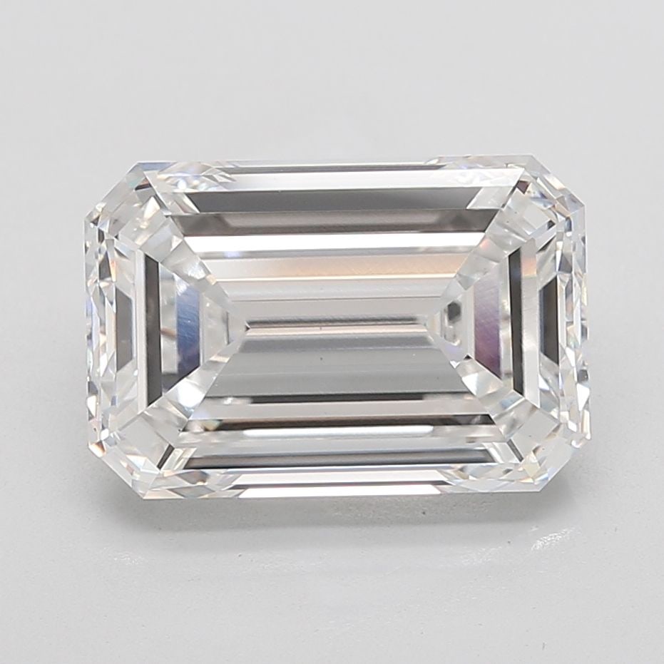 Loose Diamond - EMERALD 9.01ct E VS1: Loose Diamond - EMERALD 9.01ct E VS1 Source: This is a real non-mined Diamond that has been grown in a lab Shape: EMERALD Carats: 9.01 Color: E Clarity: VS1 Certification: IGI Video: