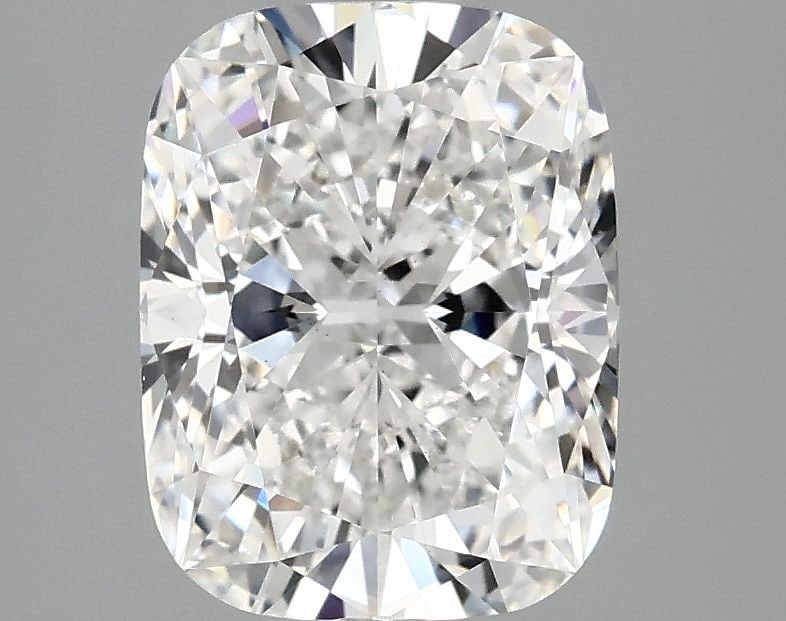Loose Diamond - CUSHION MODIFIED 2.56ct E VS1: Loose Diamond - CUSHION MODIFIED 2.56ct E VS1 Source: This is a real non-mined Diamond that has been grown in a lab Shape: CUSHION MODIFIED Carats: 2.56 Color: E Clarity: VS1 Certification: IGI Video: