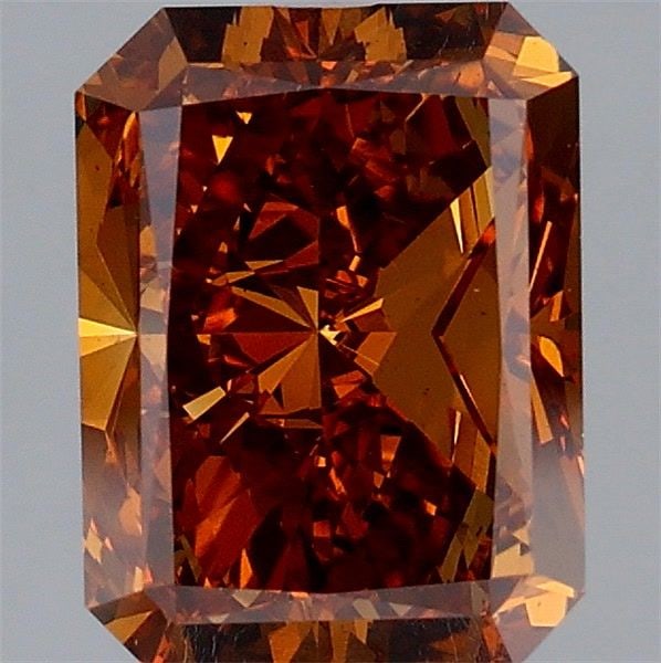 Loose Diamond - RADIANT 3.0ct Fancy Deep Orange VS2: Loose Diamond - RADIANT 3.0ct Fancy Deep Orange VS2 Source: This is a real non-mined Diamond that has been grown in a lab Shape: RADIANT Carats: 3.0 Color: Fancy Deep Orange Certification: IGI Video: