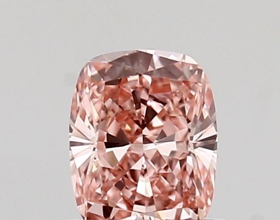 Loose Diamond - CUSHION MODIFIED 0.57ct Fancy Vivid Pink VVS1: Loose Diamond - CUSHION MODIFIED 0.57ct Fancy Vivid Pink VVS1 Source: This is a real non-mined Diamond that has been grown in a lab Shape: CUSHION MODIFIED Carats: 0.57 Color: Fancy Vivid Pink Certifi