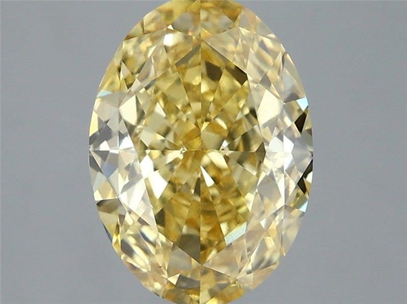Loose Diamond - OVAL 3.6ct Fancy Intense Yellow VS1: Loose Diamond - OVAL 3.6ct Fancy Intense Yellow VS1 Source: This is a real non-mined Diamond that has been grown in a lab Shape: OVAL Carats: 3.6 Color: Fancy Intense Yellow Certification: IGI Video: