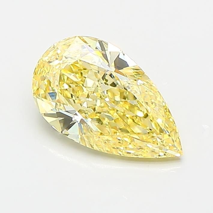 Loose Diamond - PEAR 1.01ct Fancy Intense Yellow VS1: Loose Diamond - PEAR 1.01ct Fancy Intense Yellow VS1 Source: This is a real non-mined Diamond that has been grown in a lab Shape: PEAR Carats: 1.01 Color: Fancy Intense Yellow Certification: IGI Video