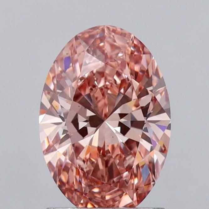 Loose Diamond - OVAL 1.64ct Fancy Pink Brown VS2: Loose Diamond - OVAL 1.64ct Fancy Pink Brown VS2 Source: This is a real non-mined Diamond that has been grown in a lab Shape: OVAL Carats: 1.64 Color: Fancy Pink Brown Certification: IGI Video: