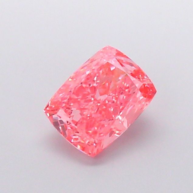 Loose Diamond - CUSHION MODIFIED 2.03ct Fancy Vivid Pink VVS2: Loose Diamond - CUSHION MODIFIED 2.03ct Fancy Vivid Pink VVS2 Source: This is a real non-mined Diamond that has been grown in a lab Shape: CUSHION MODIFIED Carats: 2.03 Color: Fancy Vivid Pink Certifi