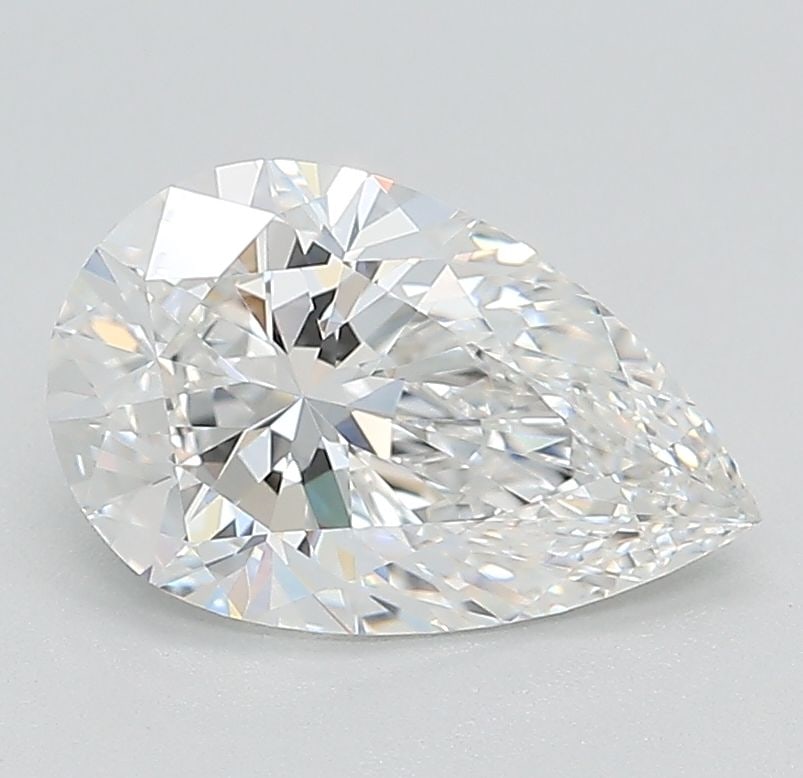 Loose Diamond - PEAR 1.54ct E IF: Loose Diamond - PEAR 1.54ct E IF Source: This is a real non-mined Diamond that has been grown in a lab Shape: PEAR Carats: 1.54 Color: E Clarity: IF Certification: IGI Video: