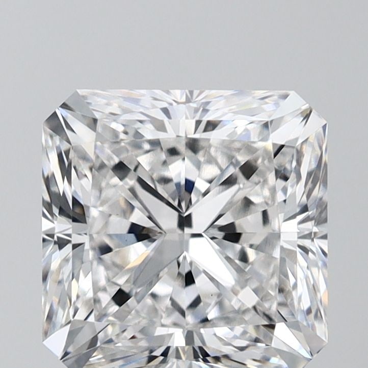 Loose Diamond - SQUARE RADIANT 2.33ct D VVS2: Loose Diamond - SQUARE RADIANT 2.33ct D VVS2 Source: This is a real non-mined Diamond that has been grown in a lab Shape: SQUARE RADIANT Carats: 2.33 Color: D Clarity: VVS2 Certification: IGI Video: