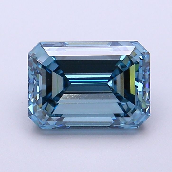 Loose Diamond - EMERALD 2.5ct Fancy Vivid Blue VS1: Loose Diamond - EMERALD 2.5ct Fancy Vivid Blue VS1 Source: This is a real non-mined Diamond that has been grown in a lab Shape: EMERALD Carats: 2.5 Color: Fancy Vivid Blue Certification: NONE Video: