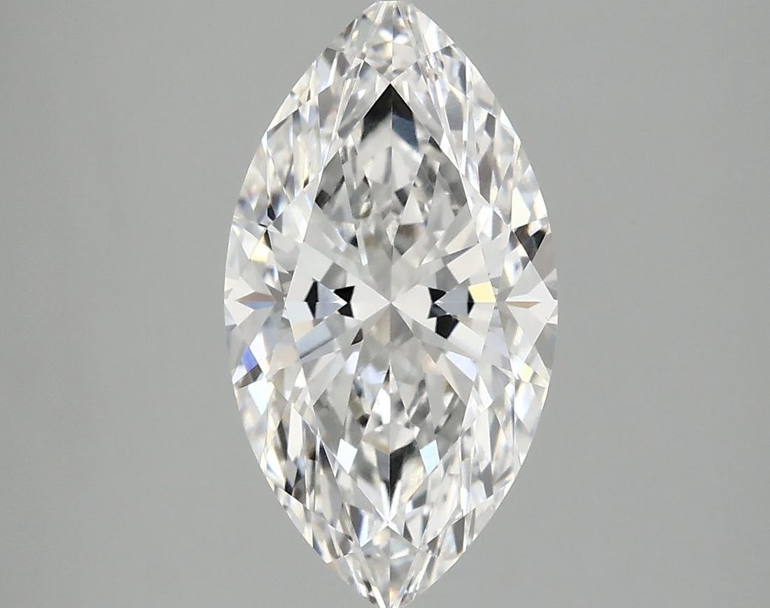 Loose Diamond - MARQUISE 2.58ct E VVS2: Loose Diamond - MARQUISE 2.58ct E VVS2 Source: This is a real non-mined Diamond that has been grown in a lab Shape: MARQUISE Carats: 2.58 Color: E Clarity: VVS2 Certification: IGI Video: