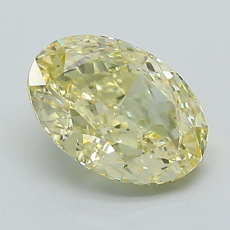 Loose Diamond - OVAL 1.73ct Fancy Intense Yellow VVS2: Loose Diamond - OVAL 1.73ct Fancy Intense Yellow VVS2 Source: This is a real non-mined Diamond that has been grown in a lab Shape: OVAL Carats: 1.73 Color: Fancy Intense Yellow Certification: IGI Vide