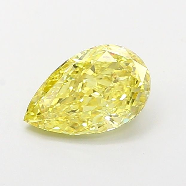 Loose Diamond - PEAR 1.01ct Fancy Intense Yellow VS1: Loose Diamond - PEAR 1.01ct Fancy Intense Yellow VS1 Source: This is a real non-mined Diamond that has been grown in a lab Shape: PEAR Carats: 1.01 Color: Fancy Intense Yellow Certification: IGI Video