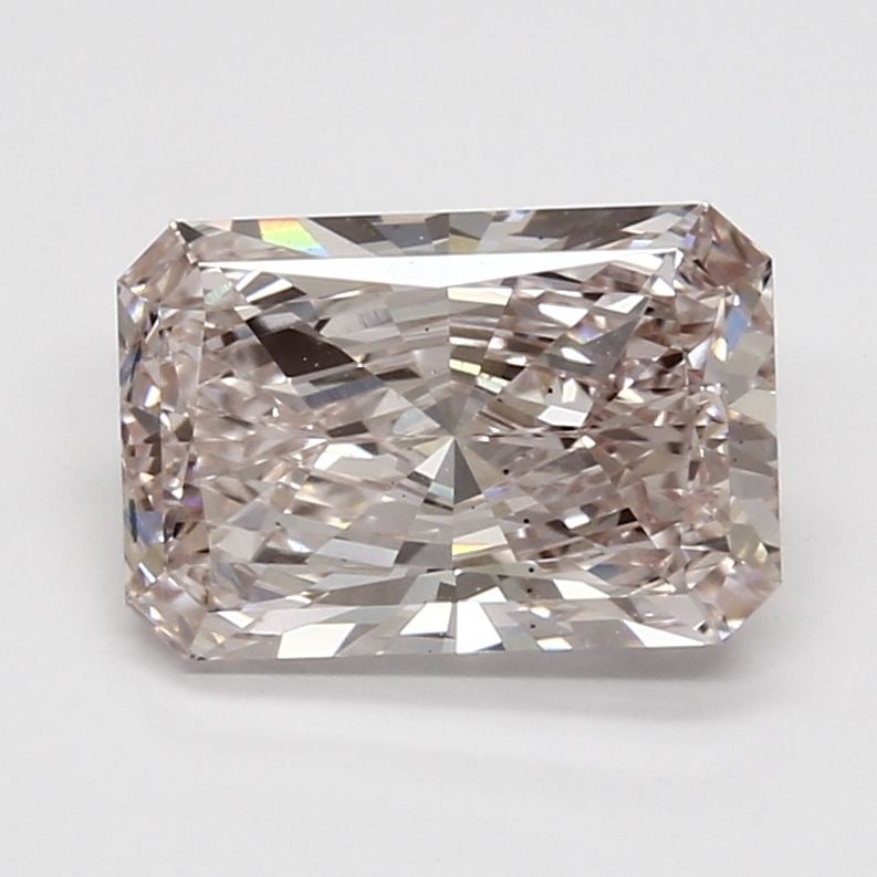 Loose Diamond - RADIANT 2.83ct Fancy Pink VS2: Loose Diamond - RADIANT 2.83ct Fancy Pink VS2 Source: This is a real non-mined Diamond that has been grown in a lab Shape: RADIANT Carats: 2.83 Color: Fancy Pink Certification: IGI Video: