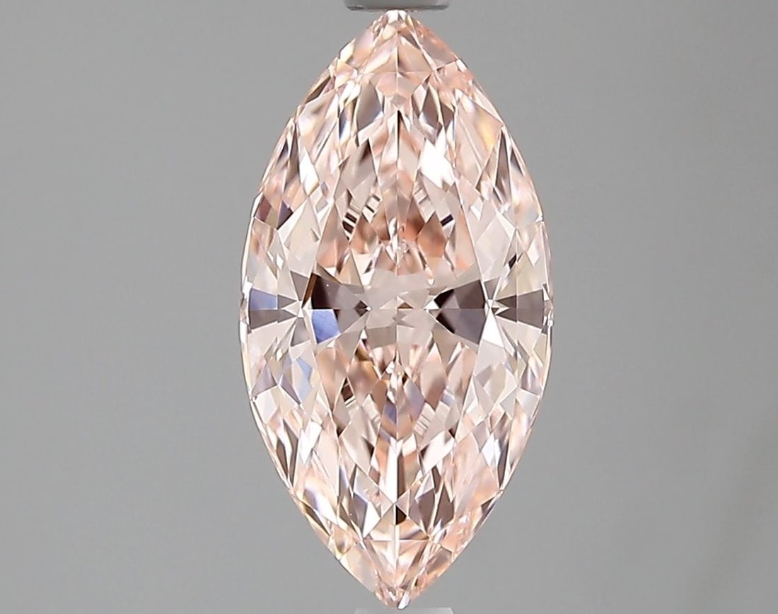 Loose Diamond - MARQUISE 1.56ct Fancy Intense Pink VVS2: Loose Diamond - MARQUISE 1.56ct Fancy Intense Pink VVS2 Source: This is a real non-mined Diamond that has been grown in a lab Shape: MARQUISE Carats: 1.56 Color: Fancy Intense Pink Certification: IGI