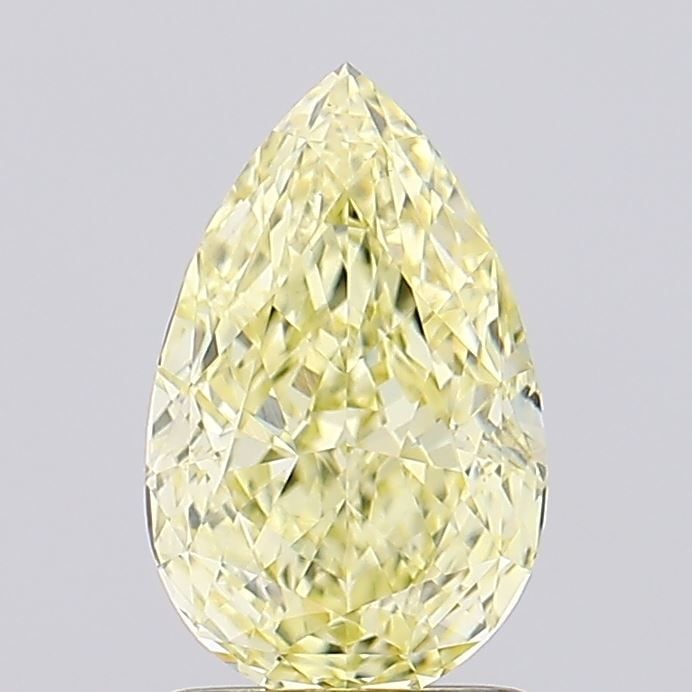Loose Diamond - PEAR 1.69ct Fancy Intense Yellow VVS2: Loose Diamond - PEAR 1.69ct Fancy Intense Yellow VVS2 Source: This is a real non-mined Diamond that has been grown in a lab Shape: PEAR Carats: 1.69 Color: Fancy Intense Yellow Certification: IGI Vide