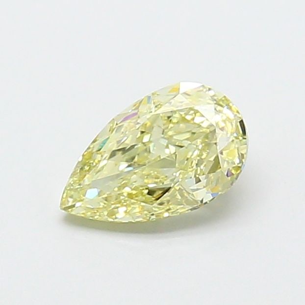 Loose Diamond - PEAR 1.14ct Fancy Light Yellow VVS2: Loose Diamond - PEAR 1.14ct Fancy Light Yellow VVS2 Source: This is a real non-mined Diamond that has been grown in a lab Shape: PEAR Carats: 1.14 Color: Fancy Light Yellow Certification: IGI Video:
