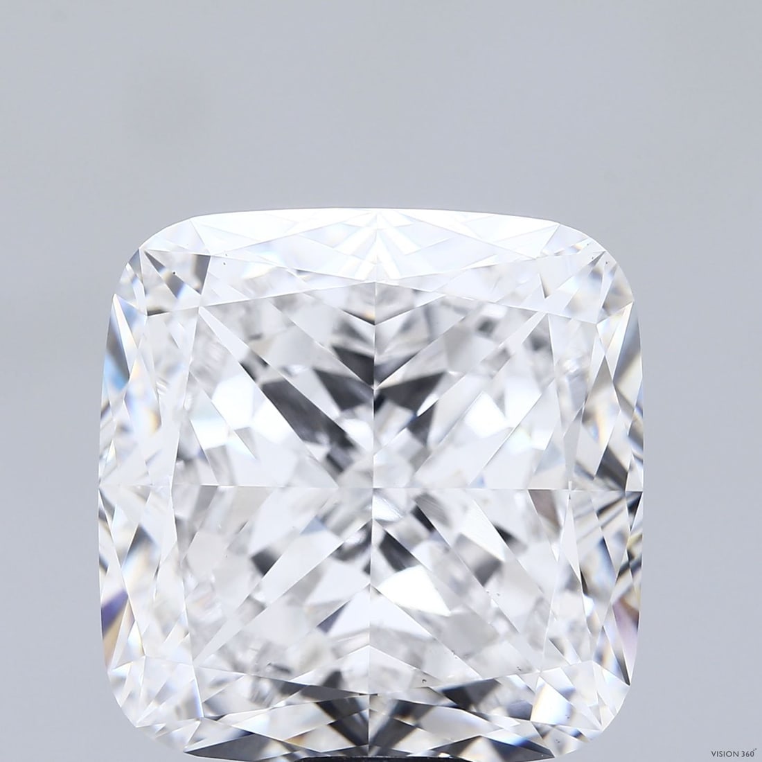 Loose Diamond - CUSHION MODIFIED 24.15ct E VS1: Loose Diamond - CUSHION MODIFIED 24.15ct E VS1 Source: This is a real non-mined Diamond that has been grown in a lab Shape: CUSHION MODIFIED Carats: 24.15 Color: E Clarity: VS1 Certification: IGI Vide