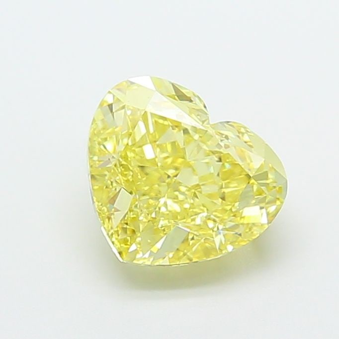 Loose Diamond - HEART 3.0ct Fancy Intense Yellow VS1: Loose Diamond - HEART 3.0ct Fancy Intense Yellow VS1 Source: This is a real non-mined Diamond that has been grown in a lab Shape: HEART Carats: 3.0 Color: Fancy Intense Yellow Certification: IGI Video