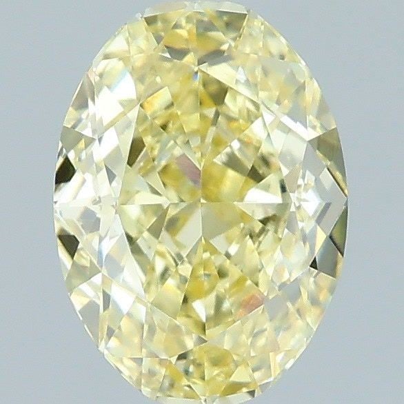 Loose Diamond - OVAL 1.58ct Fancy Intense Yellow VVS2: Loose Diamond - OVAL 1.58ct Fancy Intense Yellow VVS2 Source: This is a real non-mined Diamond that has been grown in a lab Shape: OVAL Carats: 1.58 Color: Fancy Intense Yellow Certification: IGI Vide