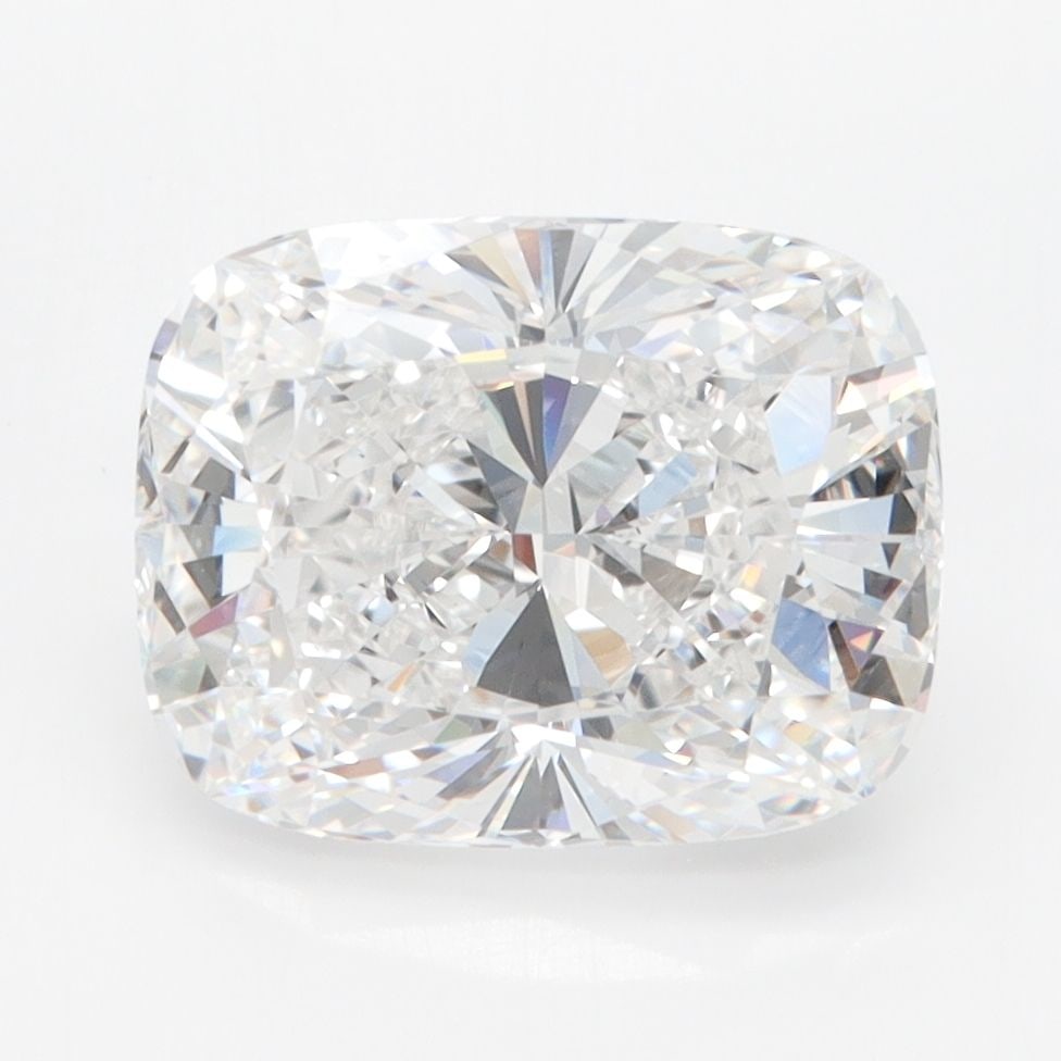 Loose Diamond - CUSHION MODIFIED 5.03ct F VVS1: Loose Diamond - CUSHION MODIFIED 5.03ct F VVS1 Source: This is a real non-mined Diamond that has been grown in a lab Shape: CUSHION MODIFIED Carats: 5.03 Color: F Clarity: VVS1 Certification: IGI Vide
