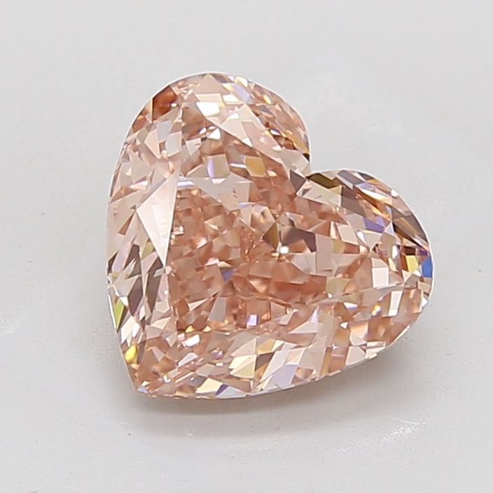Loose Diamond - HEART 5.04ct Fancy Vivid Pink VS1: Loose Diamond - HEART 5.04ct Fancy Vivid Pink VS1 Source: This is a real non-mined Diamond that has been grown in a lab Shape: HEART Carats: 5.04 Color: Fancy Vivid Pink Certification: IGI Video: