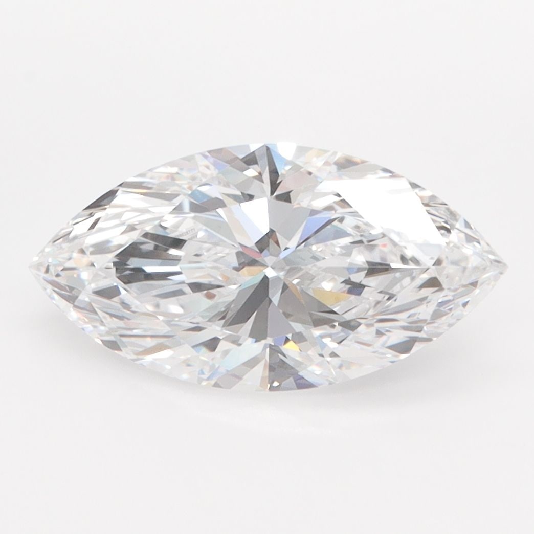 Loose Diamond - MARQUISE 2.06ct D IF: Loose Diamond - MARQUISE 2.06ct D IF Source: This is a real non-mined Diamond that has been grown in a lab Shape: MARQUISE Carats: 2.06 Color: D Clarity: IF Certification: IGI The Diamond Depot Guaran