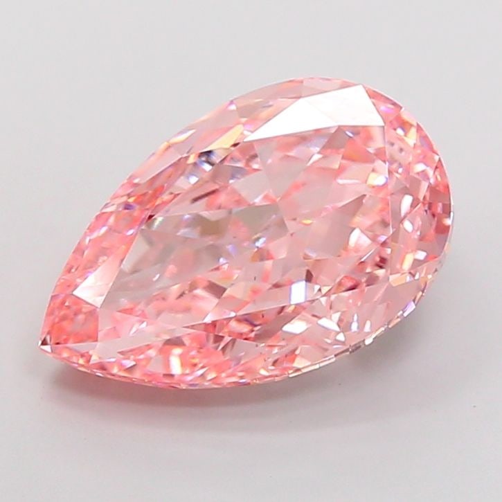 Loose Diamond - PEAR 7.0ct Fancy Vivid Pink VS1: Loose Diamond - PEAR 7.0ct Fancy Vivid Pink VS1 Source: This is a real non-mined Diamond that has been grown in a lab Shape: PEAR Carats: 7.0 Color: Fancy Vivid Pink Certification: IGI Video: