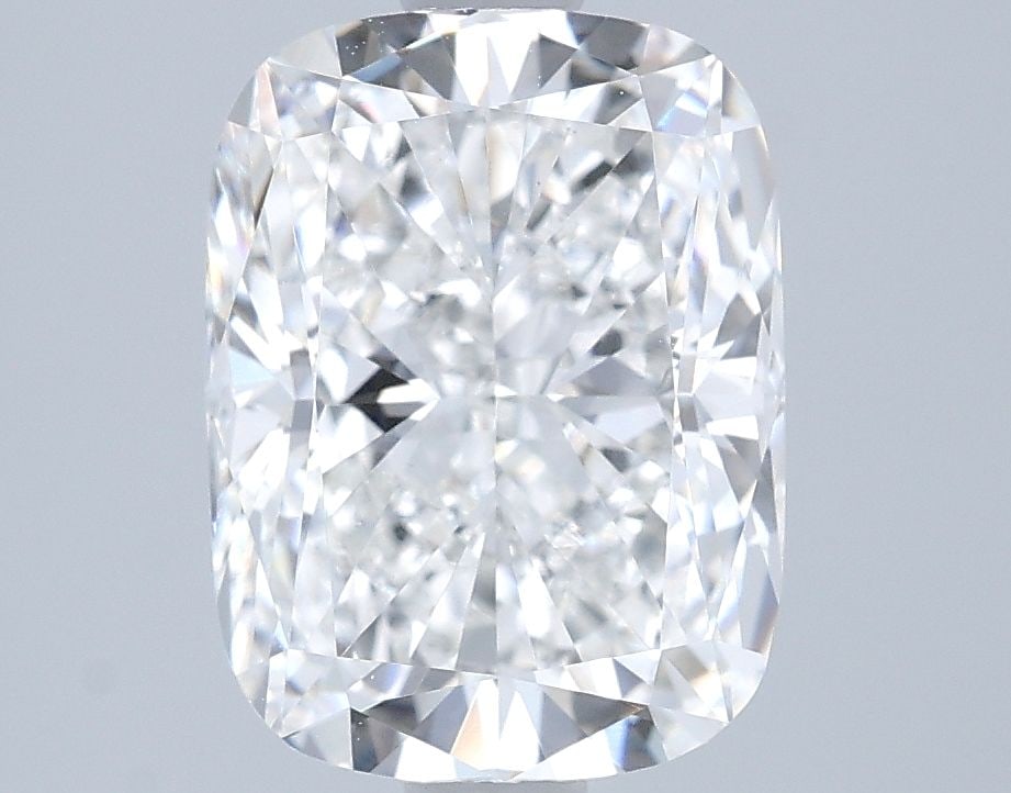 Loose Diamond - CUSHION MODIFIED 2.56ct E VVS2: Loose Diamond - CUSHION MODIFIED 2.56ct E VVS2 Source: This is a real non-mined Diamond that has been grown in a lab Shape: CUSHION MODIFIED Carats: 2.56 Color: E Clarity: VVS2 Certification: IGI Vide