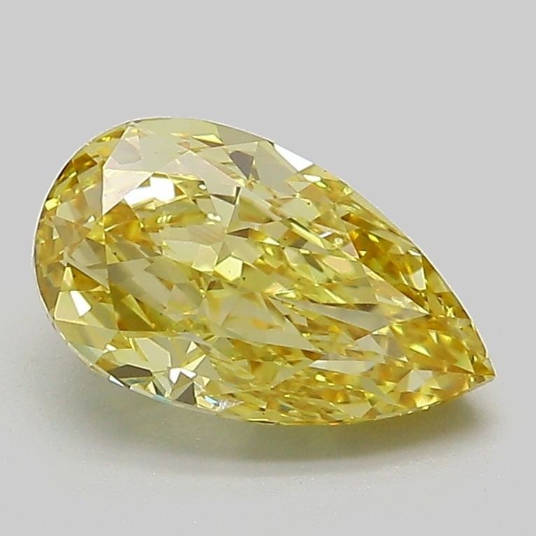 Loose Diamond - PEAR 1.7ct Fancy Intense Yellow VS2: Loose Diamond - PEAR 1.7ct Fancy Intense Yellow VS2 Source: This is a real non-mined Diamond that has been grown in a lab Shape: PEAR Carats: 1.7 Color: Fancy Intense Yellow Certification: IGI Video: