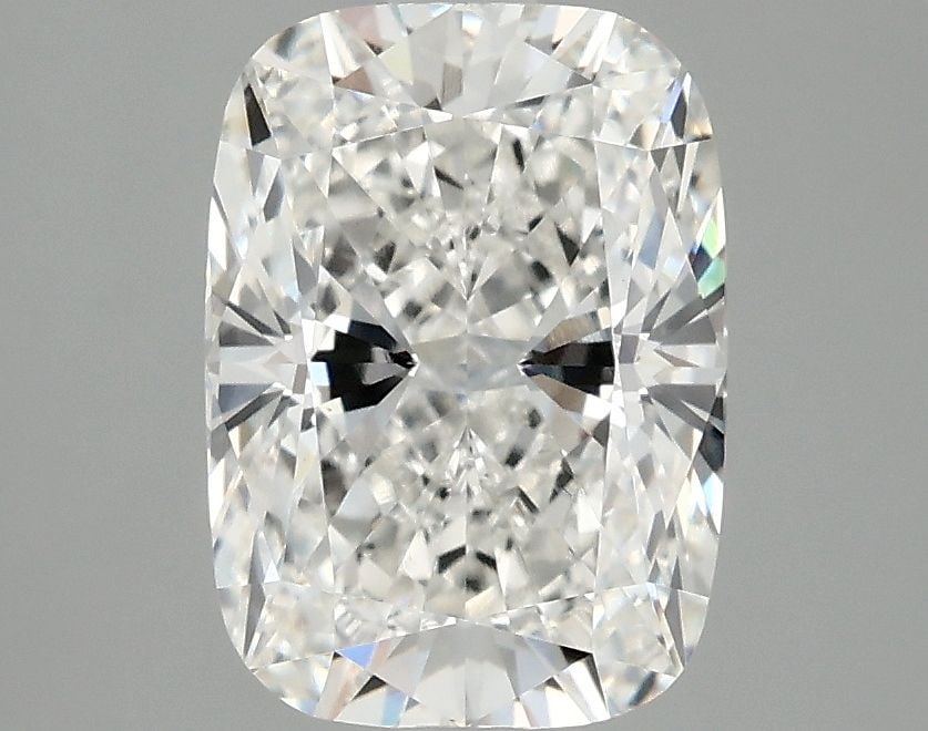 Loose Diamond - CUSHION MODIFIED 2.59ct F VS1: Loose Diamond - CUSHION MODIFIED 2.59ct F VS1 Source: This is a real non-mined Diamond that has been grown in a lab Shape: CUSHION MODIFIED Carats: 2.59 Color: F Clarity: VS1 Certification: IGI Video:
