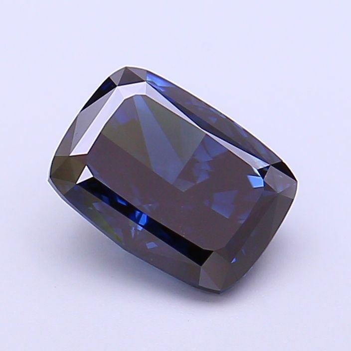Loose Diamond - CUSHION MODIFIED 1.77ct Fancy Deep Blue VS1: Loose Diamond - CUSHION MODIFIED 1.77ct Fancy Deep Blue VS1 Source: This is a real non-mined Diamond that has been grown in a lab Shape: CUSHION MODIFIED Carats: 1.77 Color: Fancy Deep Blue Certificat
